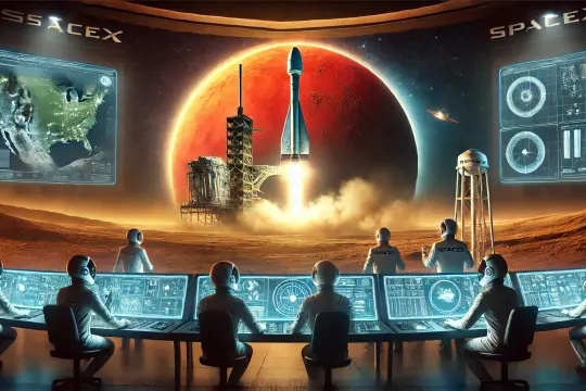 SpaceX Launches Mission to Establish First Human Colony on Mars 🚀🔴